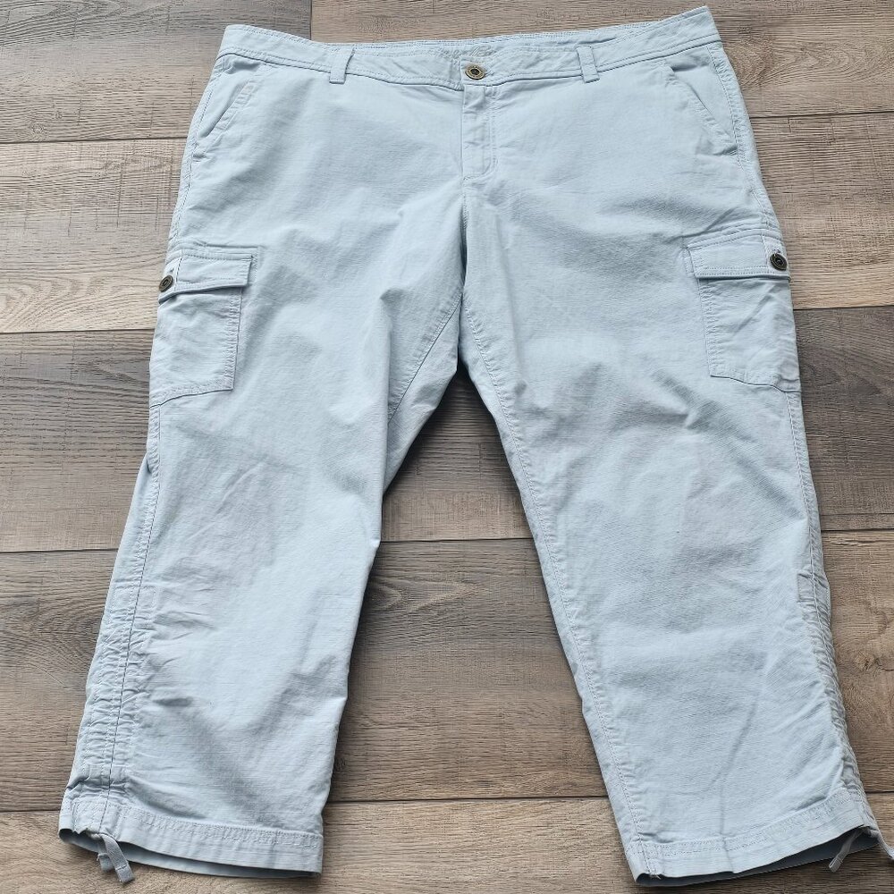 Eddie Bauer Ankle Cargo Pants, Size: 16
